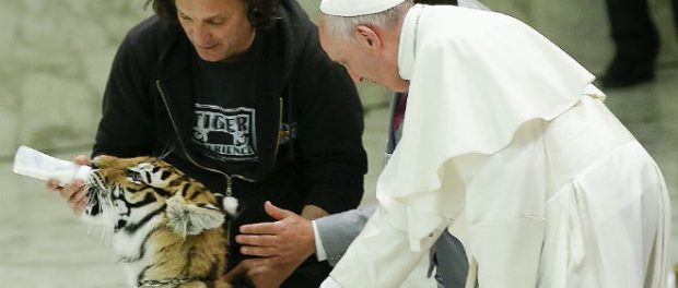 Papa Francisco recibe Circenses